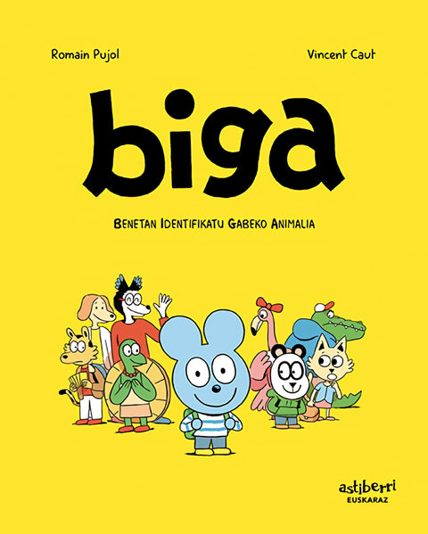  Biga. Benetan identifikatu gabeko animalia (Avni = euskara) 