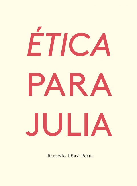 ÉTICA PARA JULIA 