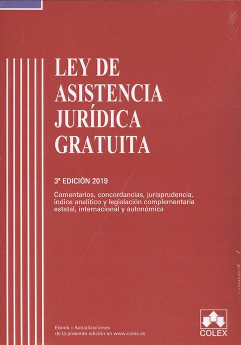  LEY DE ASISTENCIA JURÍDICA GRATUITA 