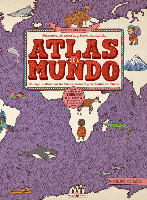  Atlas del mundo. Edición Púrpura 