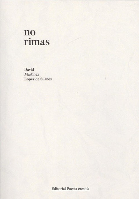  NO RIMAS 
