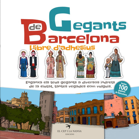  Gegants de Barcelona. Llibre d'adhesius 