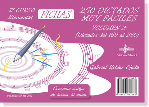  PACK 250 DICTADOS MUY FÁCILES VOLUMEN 2 