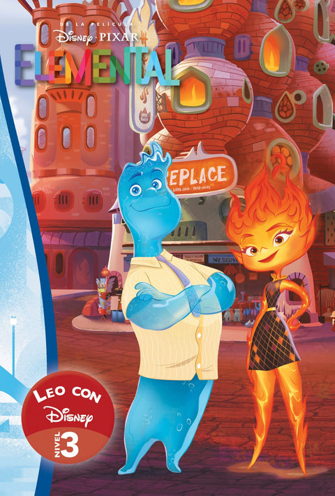  Elemental. Leo con Disney Nivel 3 (Leo con Disney - Nivel 3) 