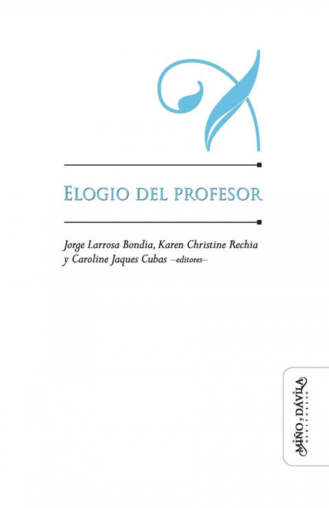  Elogio del profesor 