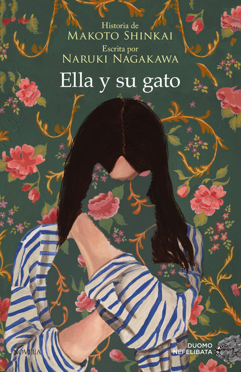  Ella y su gato 