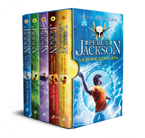  Percy Jackson y los dioses del Olimpo - La serie completa 