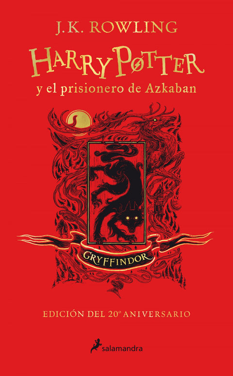  Harry Potter y el prisionero de Azkaban (edición Gryffindor del 20º aniversario) (Harry Potter 3) 