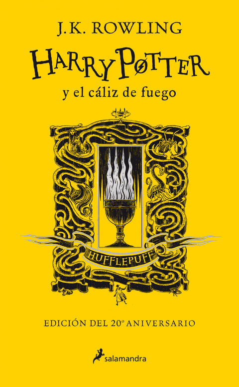  Harry Potter y el cáliz de fuego (edición Hufflepuff del 20º aniversario) (Harry Potter 4) 