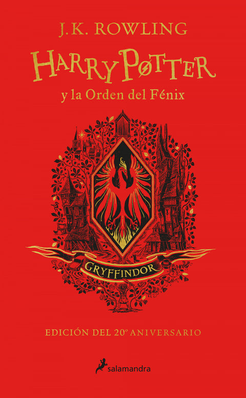  Harry Potter y la Orden del Fénix (edición Gryffindor del 20º aniversario) (Harry Potter) 