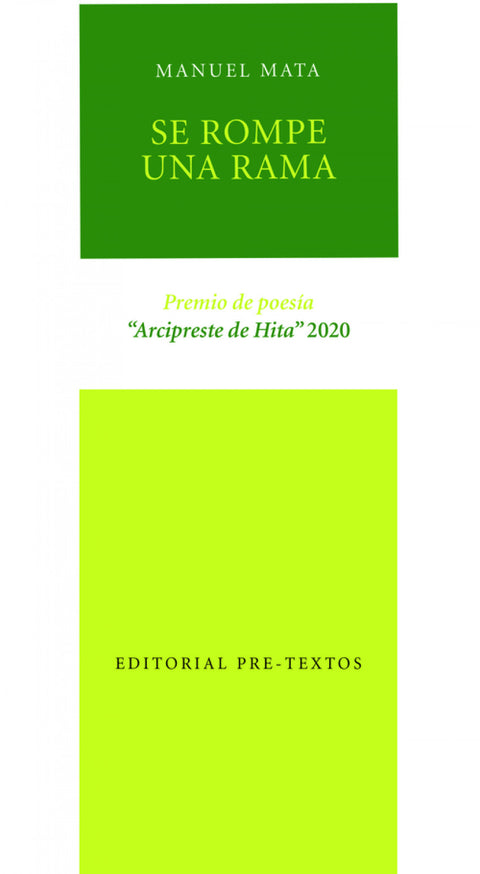 Se rompe una rama 