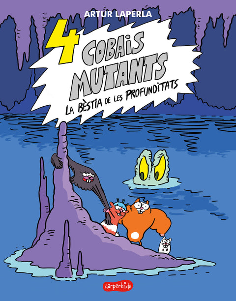  4 cobais mutants. La bèstia de les profunditats 