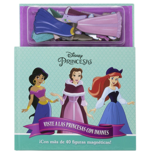  Princesas. Viste a las princesas con imanes 