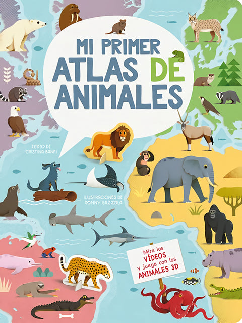  MI PRIMER ATLAS DE ANIMALES 3D 