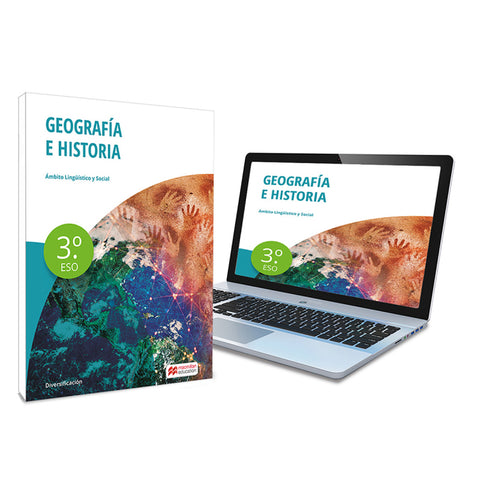  Geografía e Historia 3º - Libro de texto en formato físico de Diversificación Curricular 3º ESO 