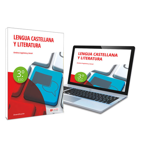  Lengua Castellana 3º - Libro de texto en formato físico de Diversificación Curricular 3º ESO 