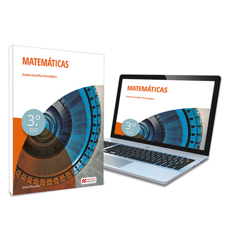  Matemáticas 3º - Libro de texto en formato físico de Diversificación Curricular 3º ESO 