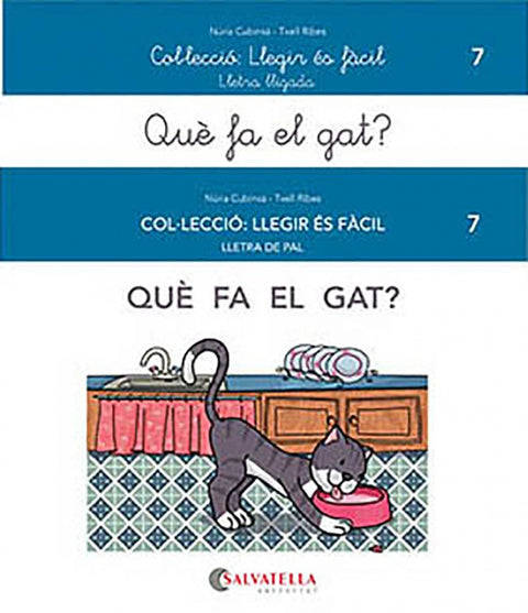  Què fa el gat? 