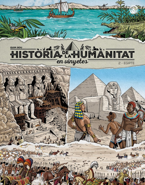  Història de la humanitat en vinyetes vol. 2. Egipte 