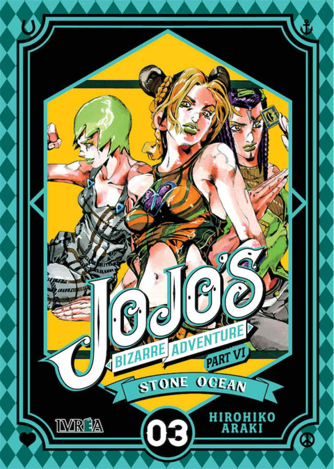  Jojo Bizzarre Adventure Parte 6: Stone ocean 03 