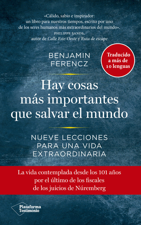  Hay cosas más importantes que salvar el mundo 