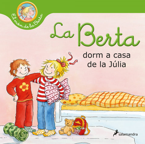  La Berta dorm a casa de la Júlia 