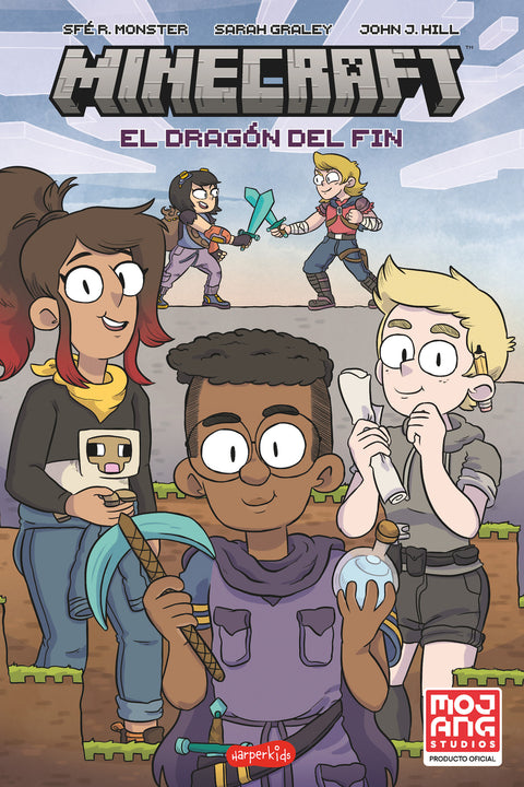  El dragón del fin. Minecraft 