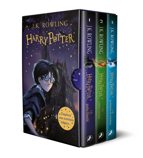  Harry Potter (estuche con: Harry Potter y la piedra filosofal # Harry Potter y l 