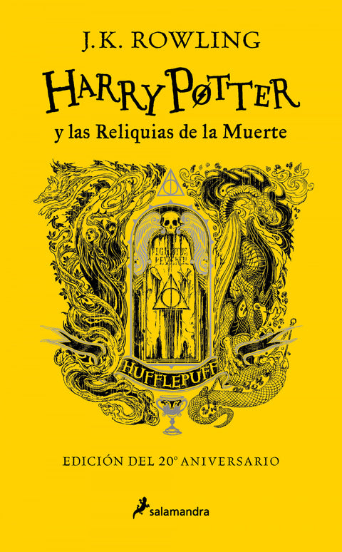  HARRY POTTER Y LAS RELIQUIAS DE LA MUERTE (EDICIÓN HUFFLEPUFF DEL 20º ANIVERSARI 