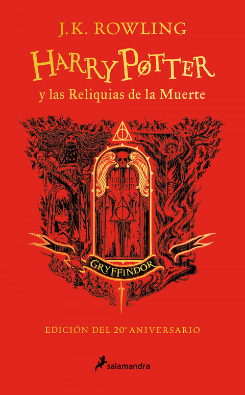  HARRY POTTER Y LAS RELIQUIAS DE LA MUERTE (EDICIÓN GRYFFINDOR DEL 20º ANIVERSARI 