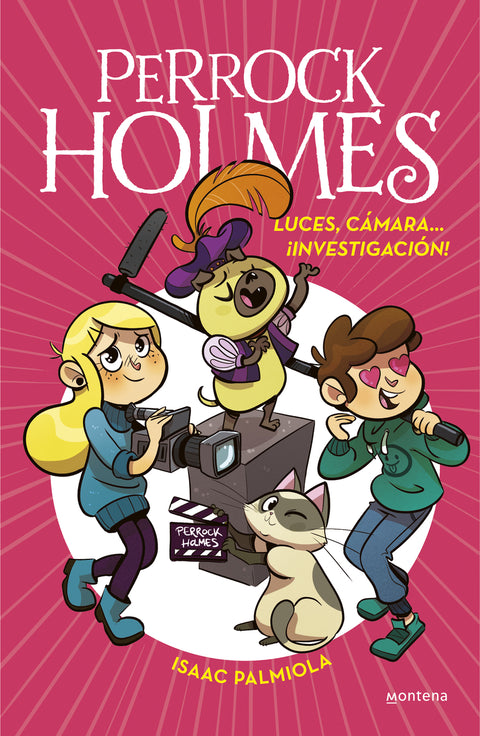  Luces, cámara... ¡investigación! (Serie Perrock Holmes 18) 