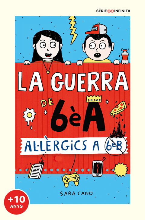  Al·lèrgics a 6è B (edició escolar) (Sèrie La guerra de 6èA 1) 