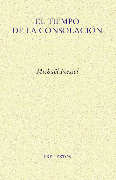  El tiempo de la consolación 