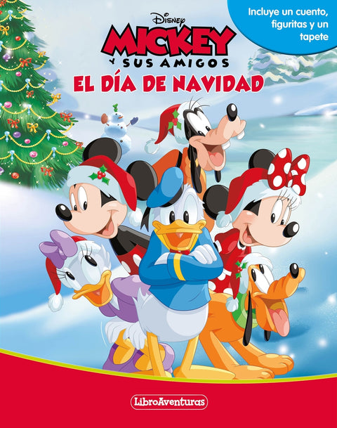  Mickey y sus amigos. El día de Navidad. Libroaventuras 