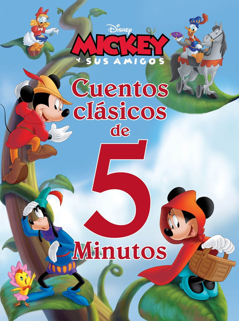  Mickey y sus amigos. Cuentos clásicos de 5 minutos 