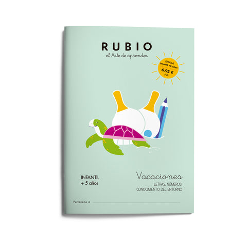  Vacaciones RUBIO (+5 años) 