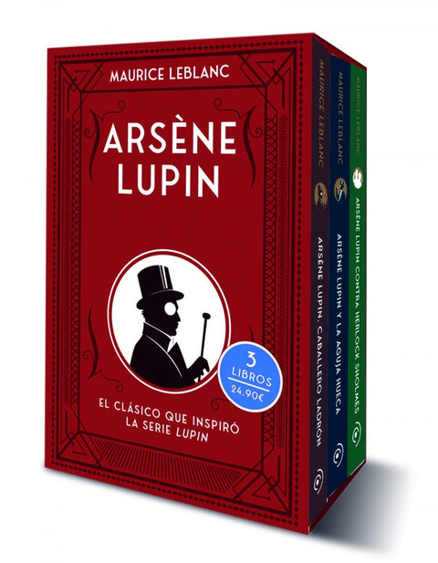  Estuche colección Arsène Lupin 