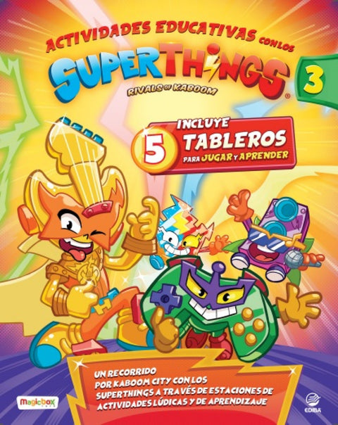  Actividades Educativas con los Superthings - Guardians of Kazoom 