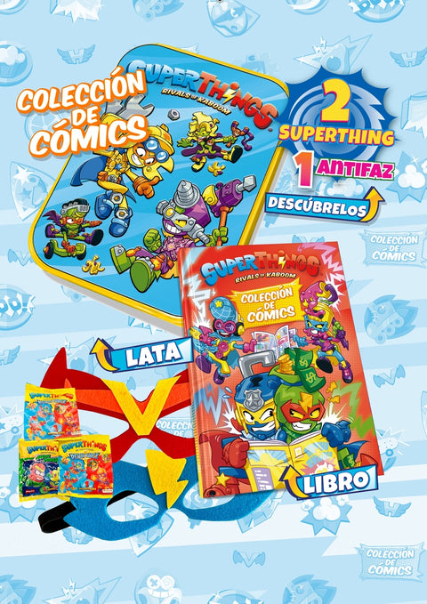  Libro Coleccionista Cómics Superthings - Rescue Force 