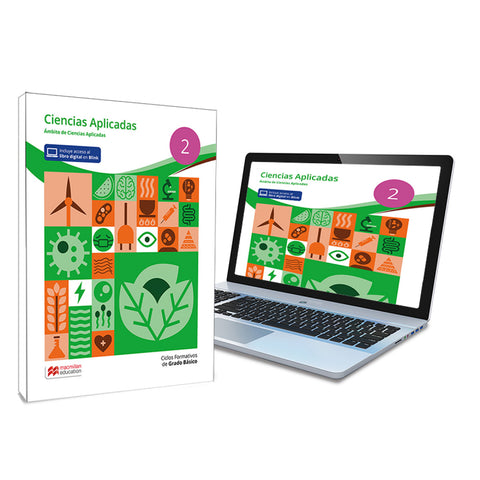  Grado Básico Ciencias 2- Libro de texto en formato físico de Ciencias Aplicadas 2 
