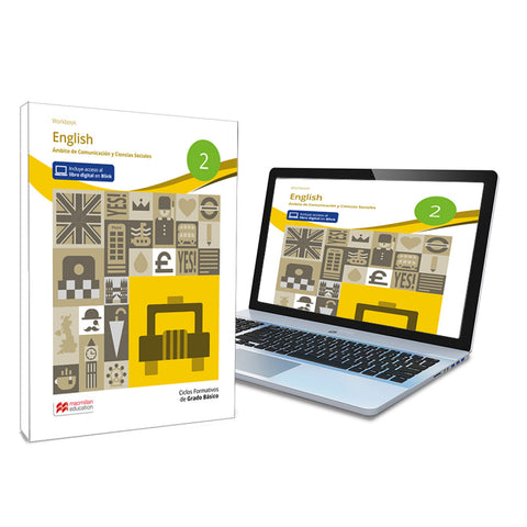  Grado Básico English 2 Workbook - Libro de texto en formato físico de English 2 Workbook 