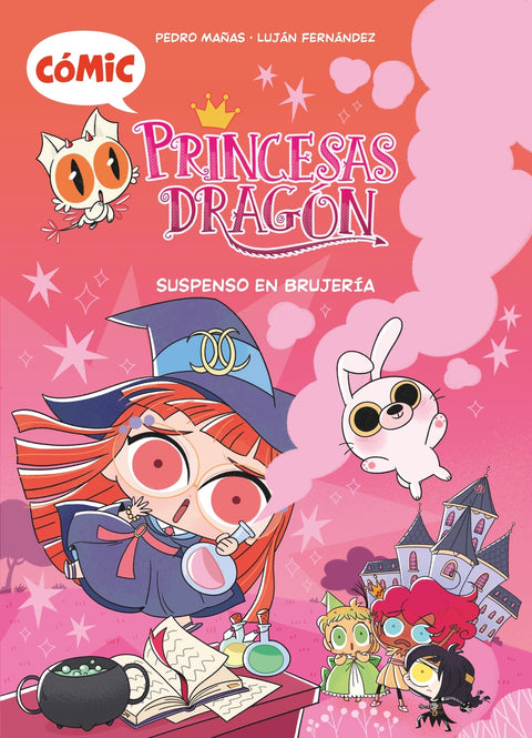 Cómic Princesas Dragón 2: Suspenso en brujería 