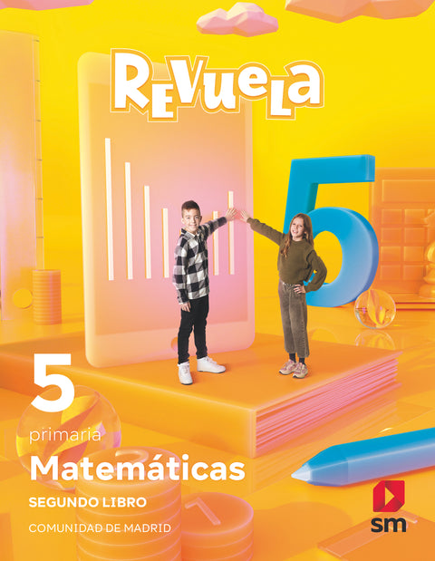  MATEMÁTICAS 5ºPRIMARIA. TRIMESTRES TEMÁTICOS. REVUELA. MADRID 2023 