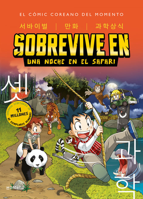  Sobrevive en una noche en el safari (Sobrevive en 3) 