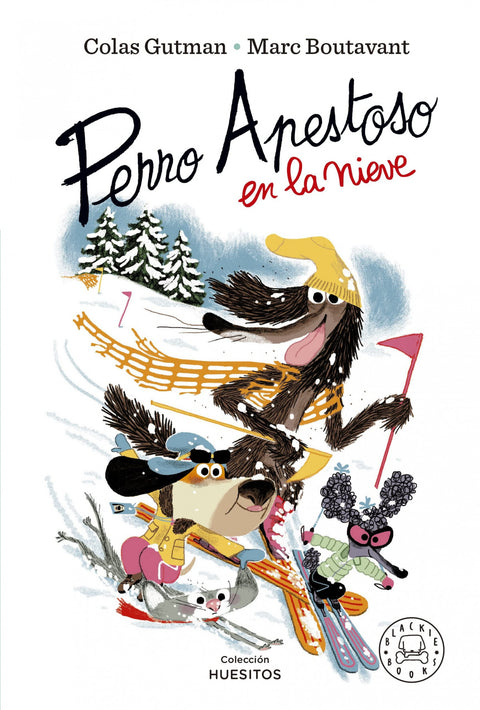  Perro Apestoso en la nieve 