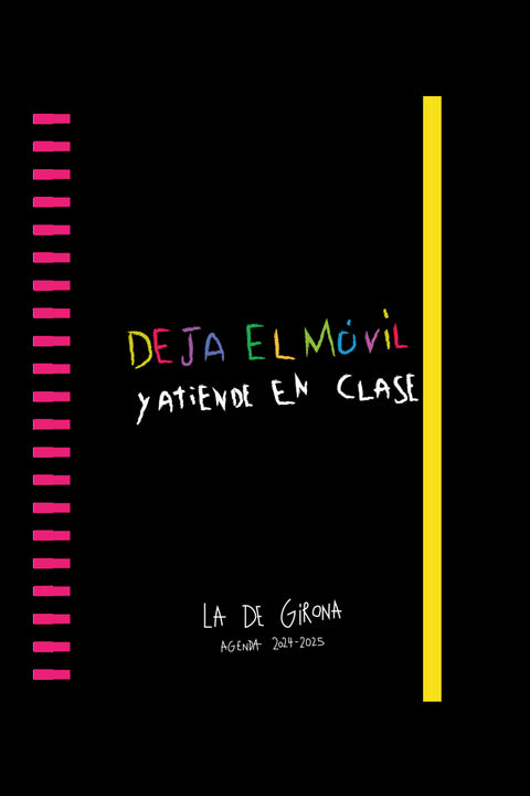  Agenda escolar semanal 2024-2025 La de Girona 