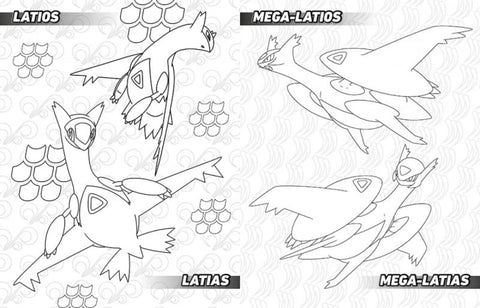  POKEMON.AVENTURAS PARA COLOREAR: LEGENDARIOS Y SINGULARES 