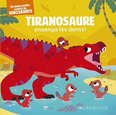  Tiranosaure ensenya les dents! 