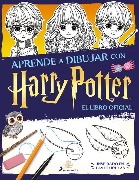  APRENDE A DIBUJAR CON HARRY POTTER 