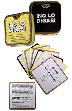  ¡NO LO DIGAS! 